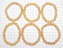 [Video] Orange color Tapioca Agate Round 8mm Bracelet