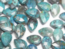 [Video] Chrysocolla AA++ Bud Faceted Pear Shape Half or 1strand beads (approx. 7 inches/18 cm)