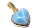[Video][One of a kind] Larimar Pectolite AAA Pendant 18KGP NO.372