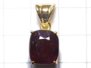 [Video][One of a kind] High Quality Ruby AAA- Faceted Pendant 18KGP NO.24