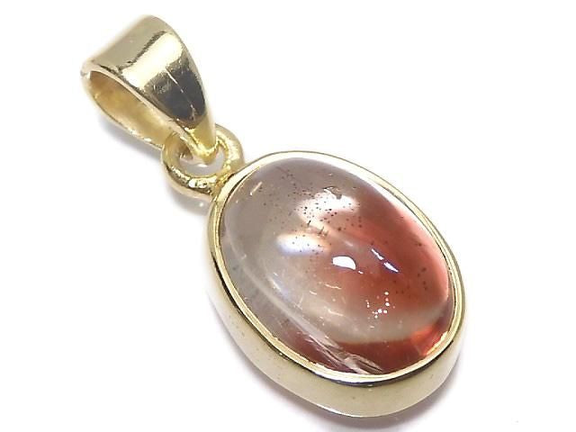 [Video][One of a kind] High Quality Oregon Sunstone AAA Pendant 18KGP NO.32