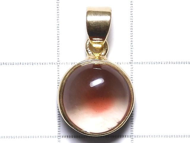[Video][One of a kind] High Quality Oregon Sunstone AAA Pendant 18KGP NO.33
