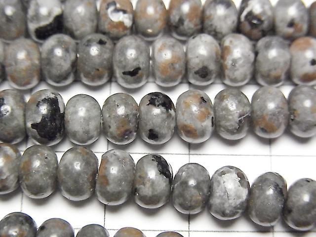[Video] Yooperlite Rondelle 6.5x6.5x4.5mm 1strand beads (approx. 15inch/36cm)