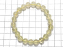 [Video][One of a kind] Libyan Desert Glass Round 8.5mm Bracelet NO.201