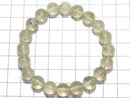 [Video][One of a kind] Libyan Desert Glass Round 9.5mm Bracelet NO.205