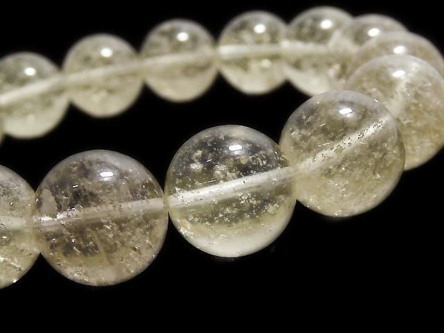 [Video][One of a kind] Libyan Desert Glass Round 12.5mm Bracelet NO.210