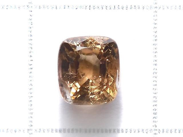 [Video][One of a kind] High Quality Orange Zoisite Loose Stone Faceted 1pc NO.1
