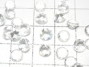 [Video]High Quality Andesine Labradorite AAA- Loose stone Round Faceted 6x6mm 1pc