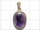 [Video][One of a kind] Phantom Amethyst Pendant 18KGP NO.8