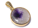 [Video][One of a kind] Phantom Amethyst Pendant 18KGP NO.9