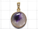 [Video][One of a kind] Phantom Amethyst Pendant 18KGP NO.9
