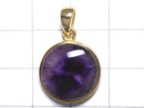 [Video][One of a kind] Phantom Amethyst Pendant 18KGP NO.11