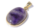 [Video][One of a kind] Phantom Amethyst Pendant 18KGP NO.14