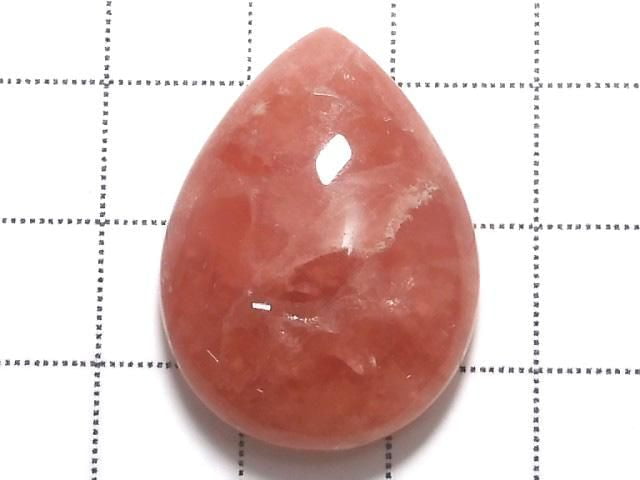 [Video][One of a kind] Rhodochrosite AAA- Cabochon 1pc NO.129