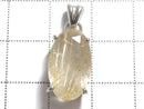 [Video][One of a kind] High Quality Rutilated Quartz AAA- Pendant Silver925 NO.75