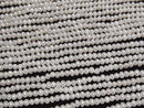 [Video] Fresh Water Pearl AA+ White Rondelle 4mm 1strand beads (approx. 14 inches/34 cm)