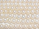 [Video] Fresh Water Pearl AAA Semi Round 7-8mm White 1strand beads (approx. 15 inches/37 cm)