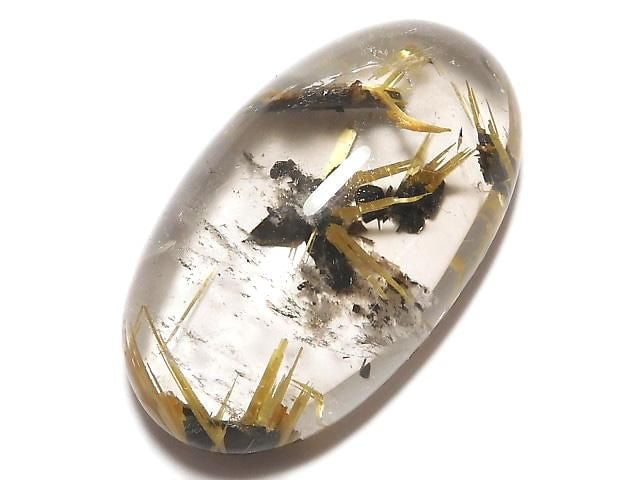 [Video][One of a kind] Garden Rutilated Quartz Loose Stone 1pc NO.4