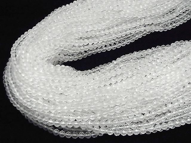 [Video] High Quality! Crystal AAA- 32 Faceted Round 4mm 1strand beads (approx. 15 inch/36 cm)