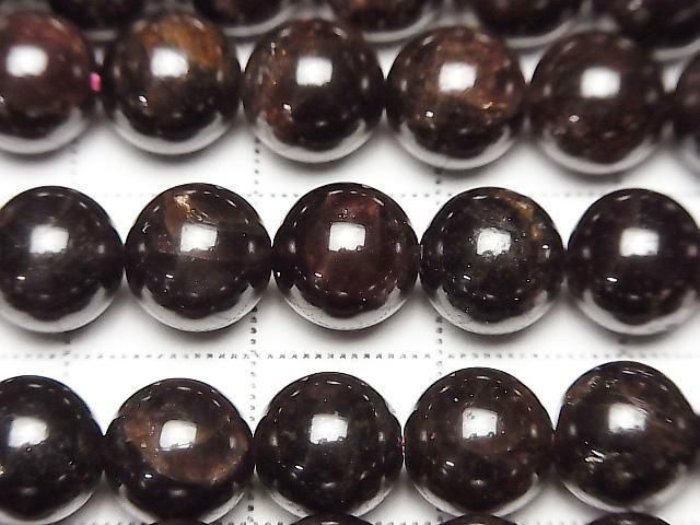 [Video] Garnet AA Round 8mm half or 1strand beads (approx. 15 inches/36 cm)
