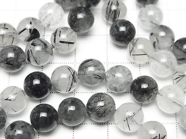 [Video] Tourmaline Quartz AA++ Round 8mm Bracelet