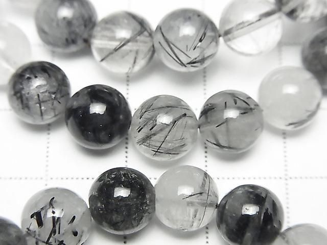 [Video] Tourmaline Quartz AA++ Round 10mm Bracelet