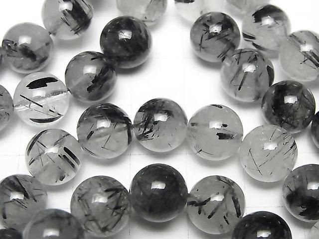 [Video] Tourmaline Quartz AA++ Round 10mm Bracelet