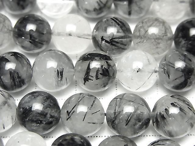 [Video] Tourmaline Quartz AA++ Round 10mm half or 1strand beads (approx. 15 inches/36 cm)