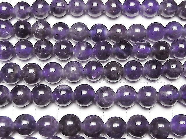 [Video] Amethyst AA Round 10mm [2mm hole] 1strand beads (approx. 15 inches/36 cm)