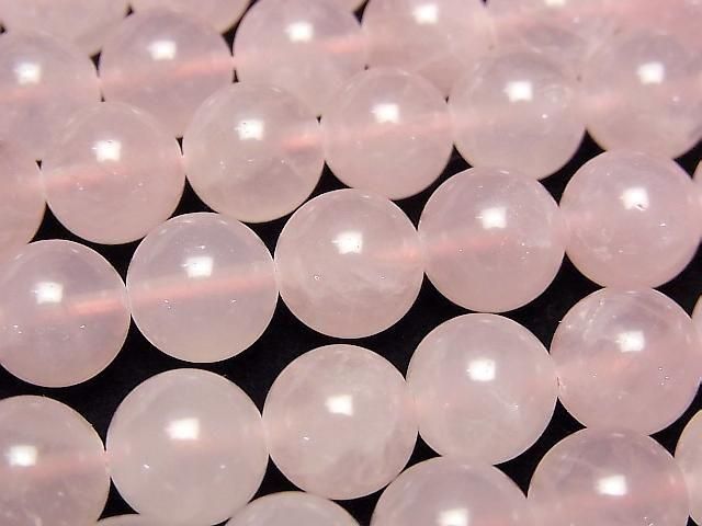 [Video] Madagascar Rose Quartz AA++ Round 10mm 1strand beads (approx. 15 inches/36 cm)