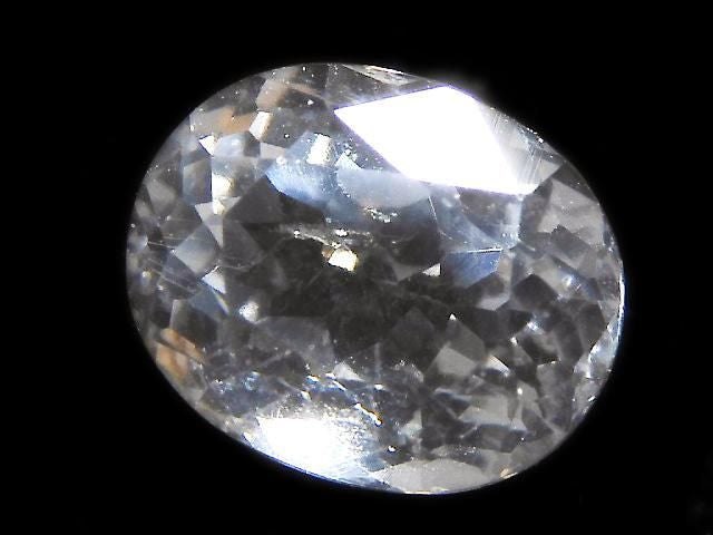 [Video][One of a kind] High Quality Colorless Apatite Loose Stone Faceted 1pc NO.7