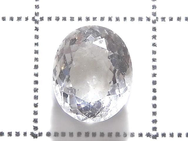 [Video][One of a kind] High Quality Colorless Apatite Loose Stone Faceted 1pc NO.16