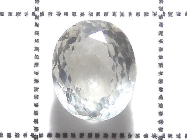 [Video][One of a kind] High Quality Colorless Apatite Loose Stone Faceted 1pc NO.17