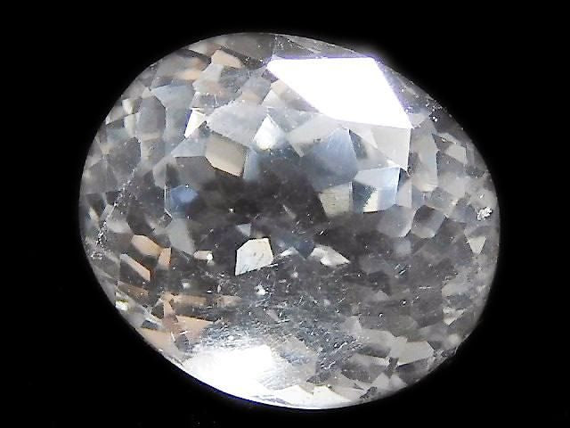[Video][One of a kind] High Quality Colorless Apatite Loose Stone Faceted 1pc NO.19