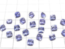 [Video] High Quality Color-Changing Fluorite AAA Loose Stone Square Faceted 5x5mm 2pcs