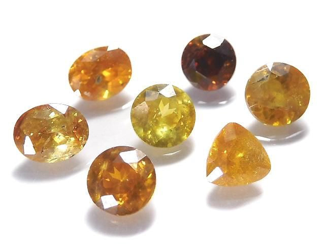 [Video][One of a kind] High Quality Sphalerite AAA Loose Stone Faceted 7pcs Set NO.24