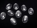 Crystal AA++ Oval Cabochon 30x22mm 1pc