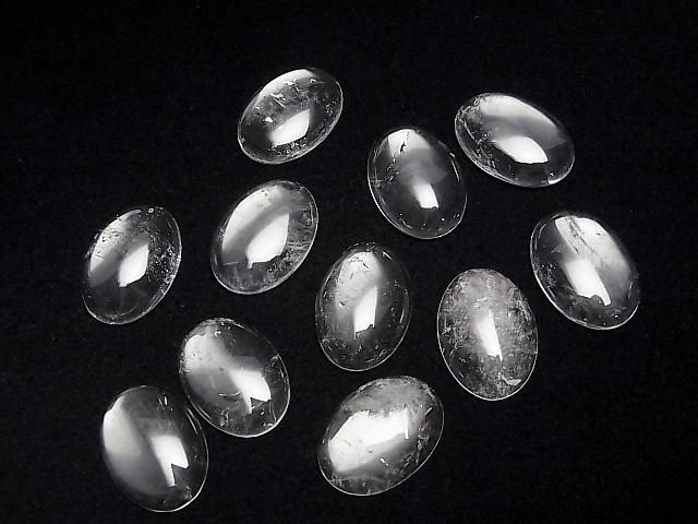 水晶 AA++ 橢圓形素面蛋面 30x22mm 1顆