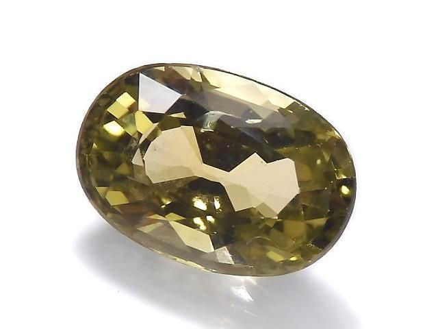 [Video][One of a kind] High Quality Yellow Zoisite Loose Stone Faceted 1pc NO.1