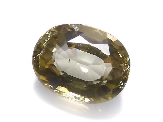 [Video][One of a kind] High Quality Yellow Zoisite Loose Stone Faceted 1pc NO.2