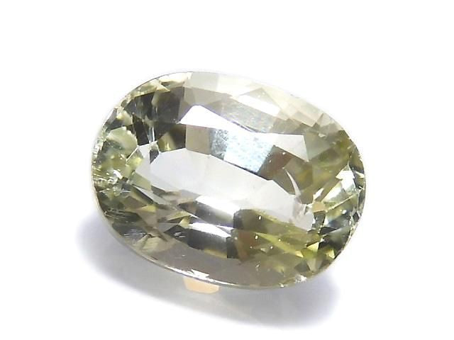 [Video][One of a kind] High Quality Yellow Zoisite Loose Stone Faceted 1pc NO.3
