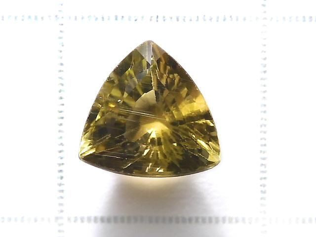 [Video][One of a kind] High Quality Yellow Zoisite Loose Stone Faceted 1pc NO.7