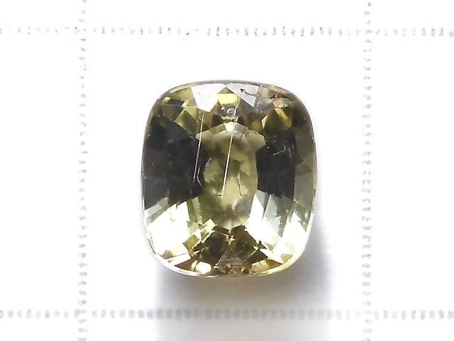 [Video][One of a kind] High Quality Yellow Zoisite Loose Stone Faceted 1pc NO.9