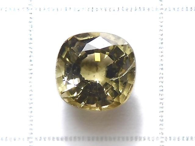 [Video][One of a kind] High Quality Yellow Zoisite Loose Stone Faceted 1pc NO.10