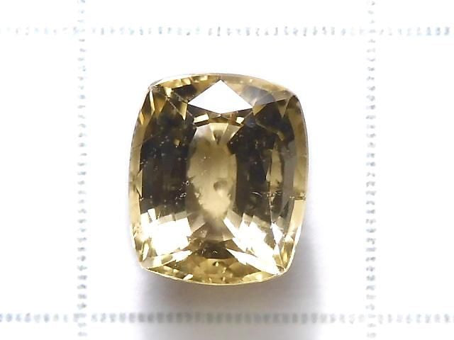 [Video][One of a kind] High Quality Yellow Zoisite Loose Stone Faceted 1pc NO.12