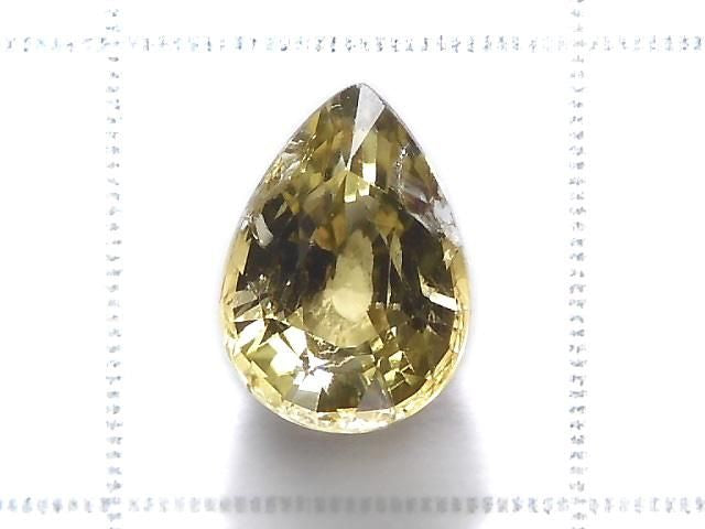 [Video][One of a kind] High Quality Yellow Zoisite Loose Stone Faceted 1pc NO.14