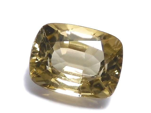 [Video][One of a kind] High Quality Yellow Zoisite Loose Stone Faceted 1pc NO.15
