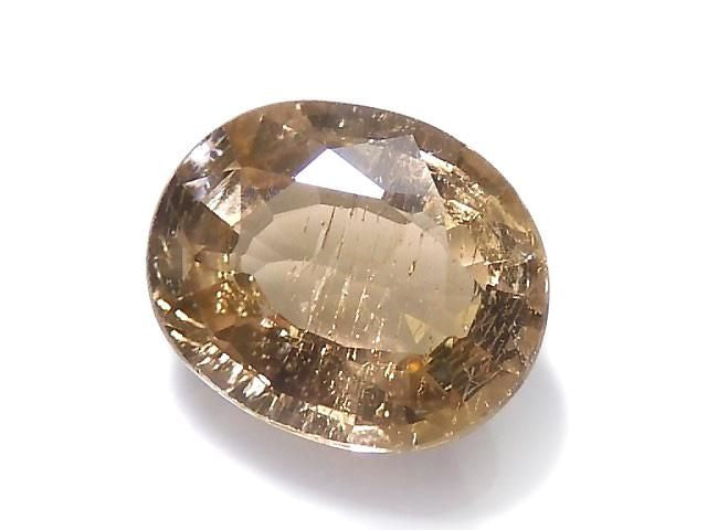 [Video][One of a kind] High Quality Orange Zoisite Loose Stone Faceted 1pc NO.3
