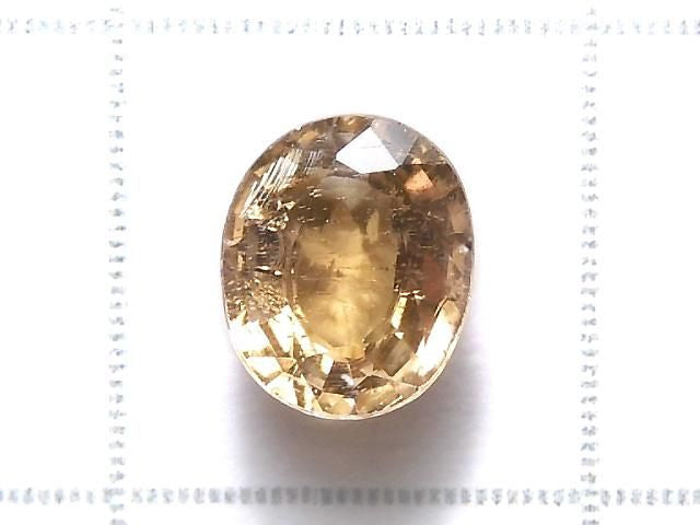 [Video][One of a kind] High Quality Orange Zoisite Loose Stone Faceted 1pc NO.3
