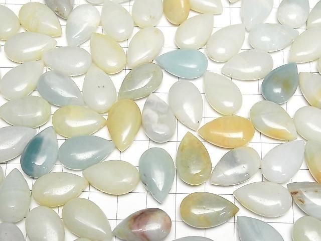 [Video] Amazonite AA Pear Shape (Smooth) 20x12mm 2pcs